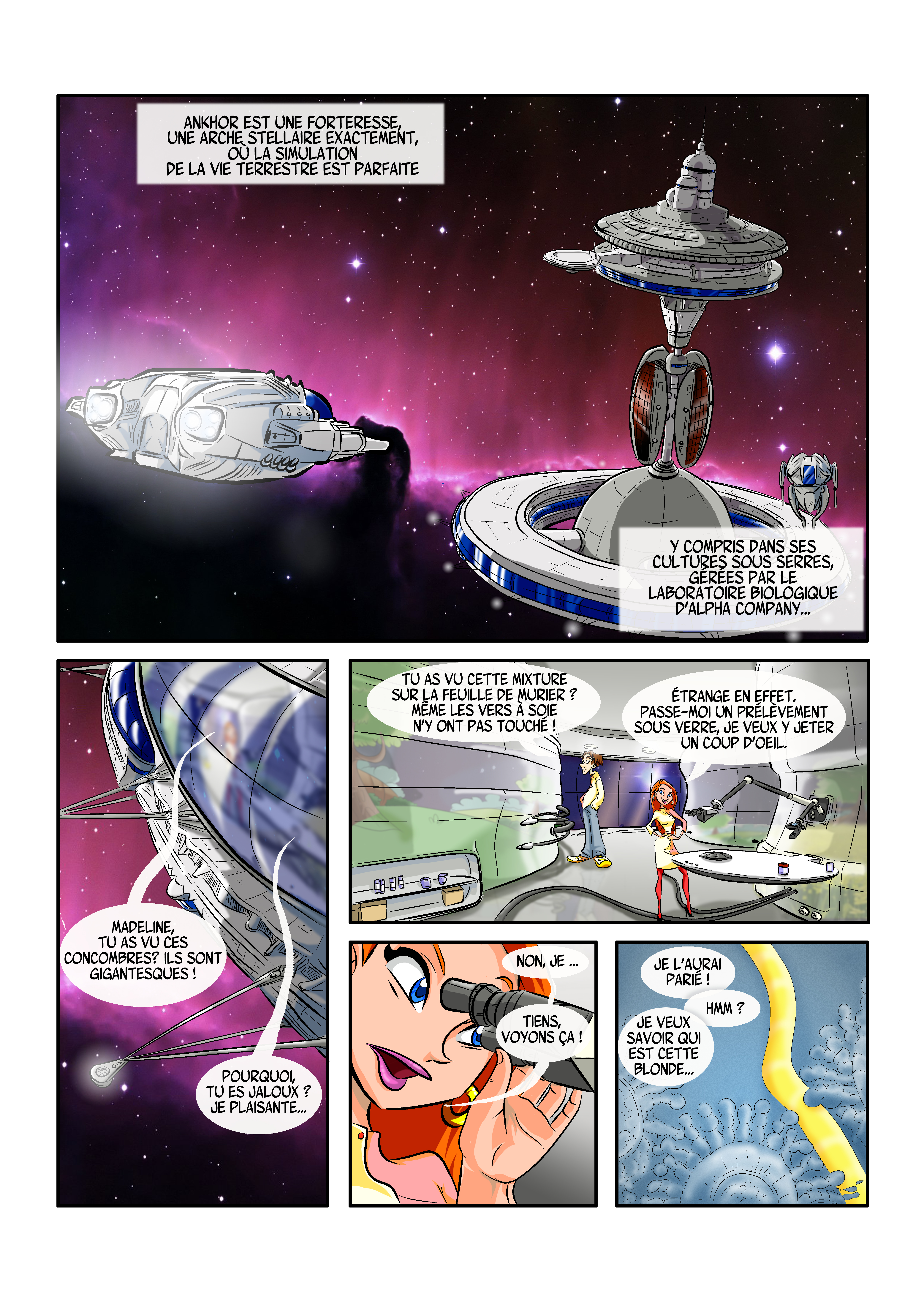 encrage creation d'une bd la planche dessinée devoir 1